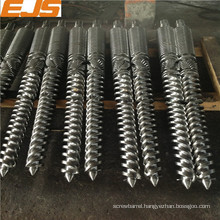 High-quality bimetallic parallel twin screw and barrel for PVC extrusion machine